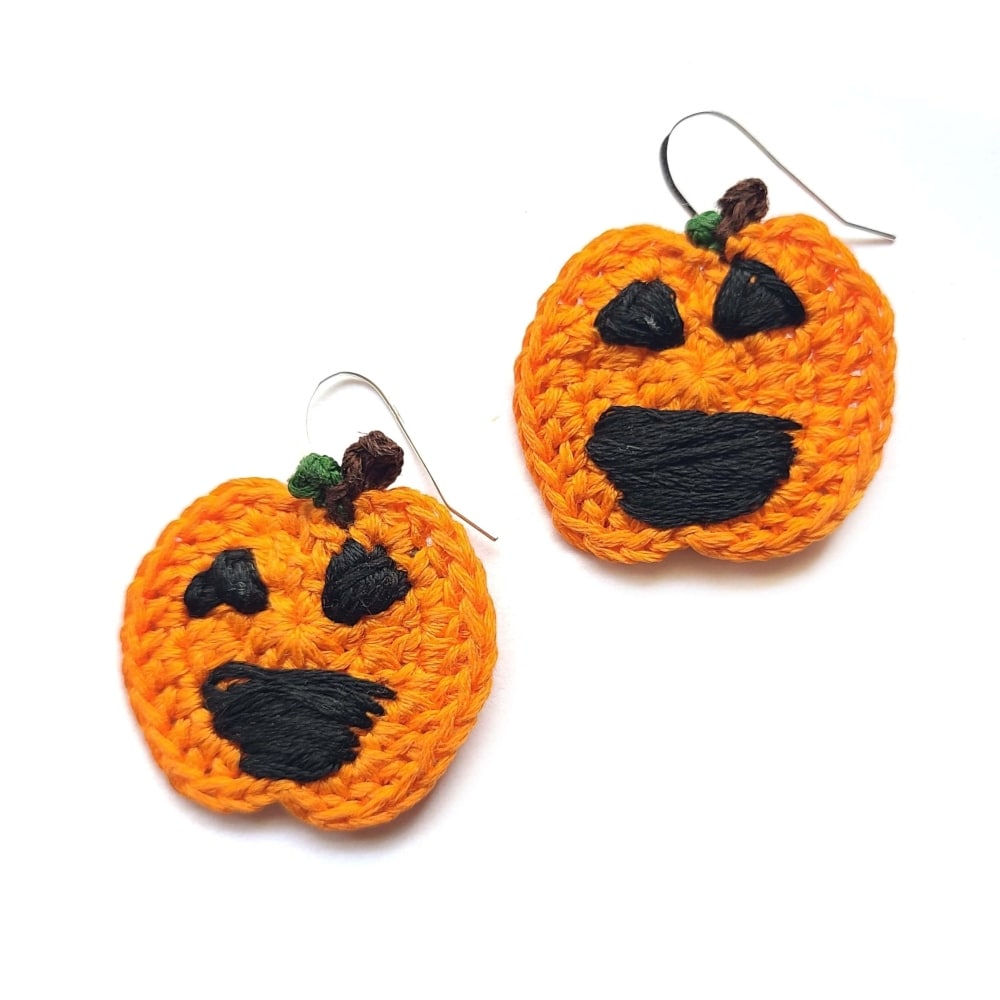 Jack O Lantern Earrings
