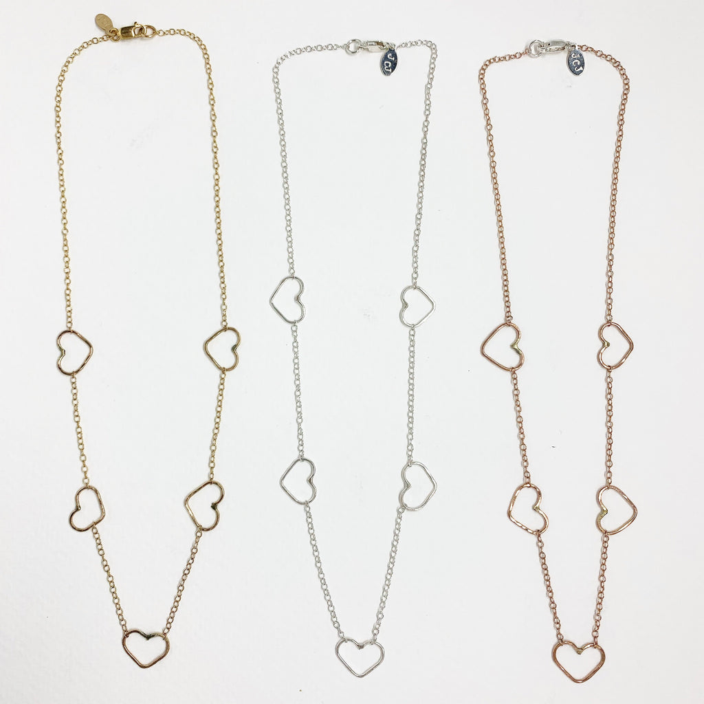 Heart Choker Necklace